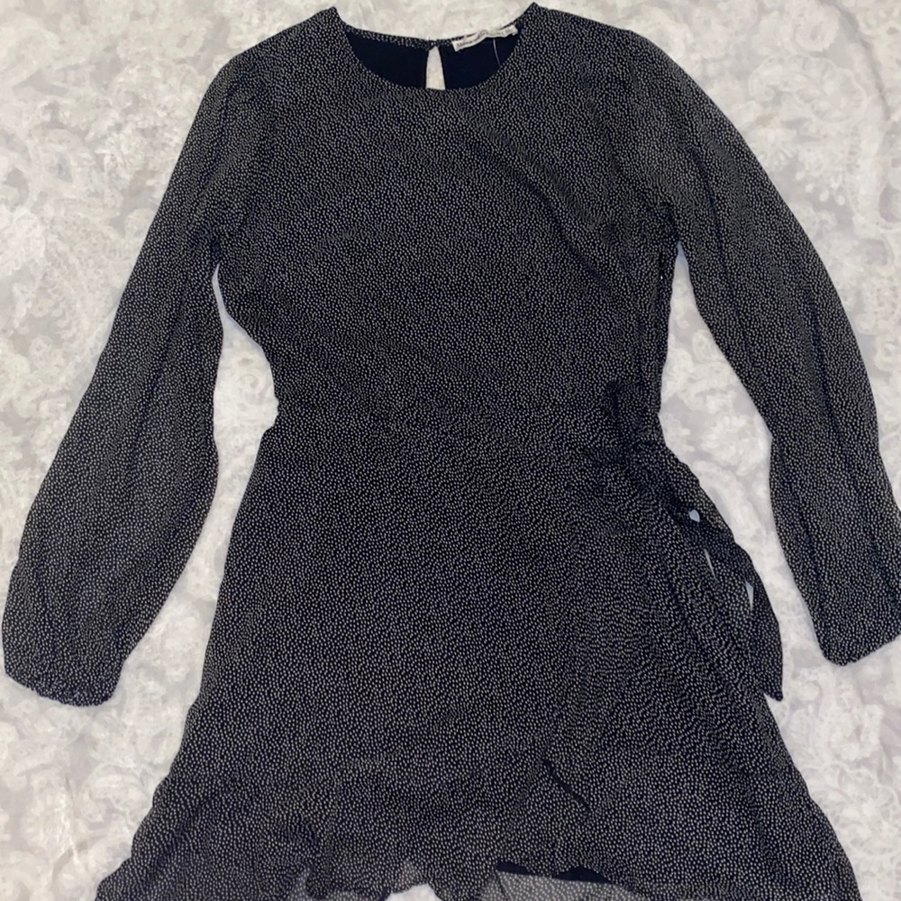 Abercrombie and Fitch Long-Sleeve Wrap Dress